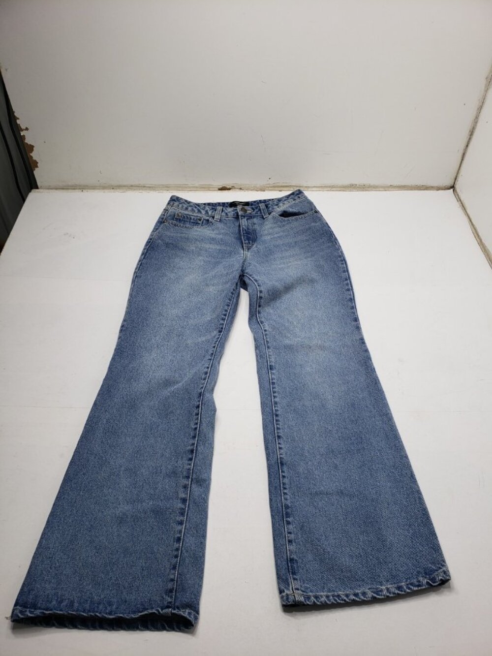 Ed Hardy Womens 28 Jeans Dragon Jeans Dragon Tiger Tattoo Graphic Wide Flare Leg